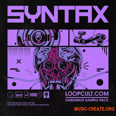 Loop Cult Syntax Hardwave Sample Pack (WAV MiDi)