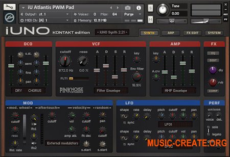 PinkNoise Studio iUNO (KONTAKT)