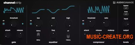 Audio Damage AD058 ChannelStrip v1.1.1 LiNUX WiN macOS RETAiL (ohsie)
