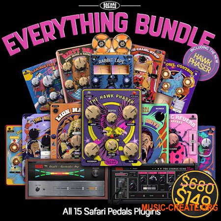 Safari Pedals Everything Bundle v2025.04.23 WiN / v2024.12.30 MacOS