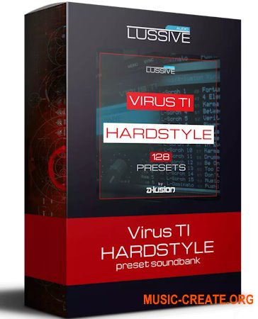Lussive Audio Virus Ti Hardstyle presets by A-lusion (Virus Ti Presets)