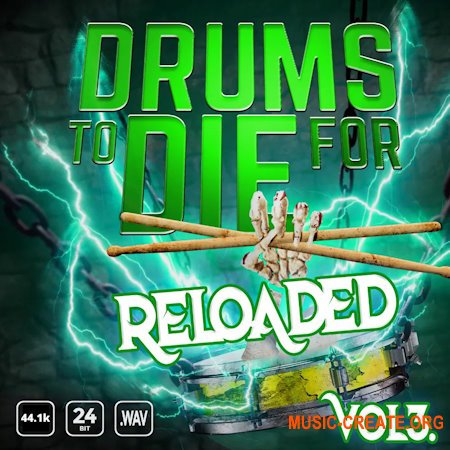 Epic Stock Media Drums To Die For Reloaded Vol 3 (WAV)