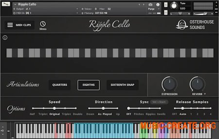 Ben Osterhouse Ripple Cello v1.2.0 (KONTAKT)