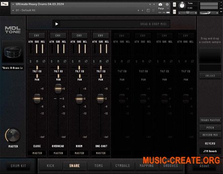 MDL Tone Ultimate Heavy Drums