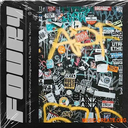 Four4 Subterranean Rhythms - Underground and Peak Time Techno
