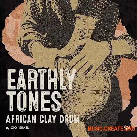 Gio Israel Earthly Tones - African Clay Drum