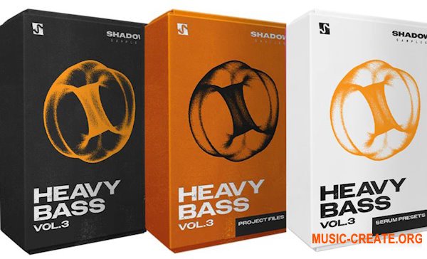 Shadow Samples Heavy Bass Vol.3: The Complete Bundle (WAV, Serum presets, Ableton Projects)