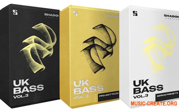 Shadow Samples UK Bass Vol.3: The Complete Bundle (WAV, Serum presets, Ableton Projects)