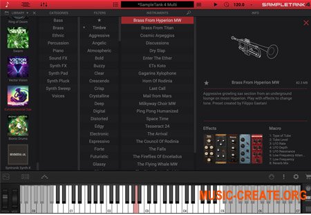 IK Multimedia SampleTank 4 Extraterrestrial Sax Sound Content