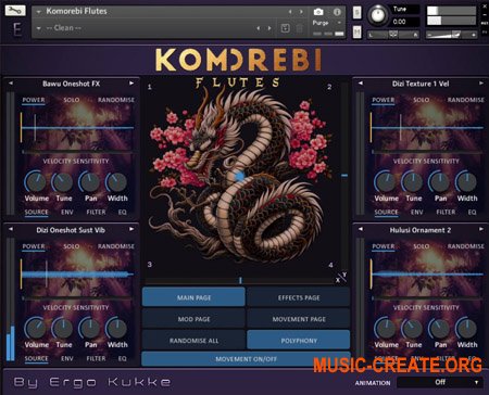 Loot Audio Ergo Kukke Komorebi Flutes