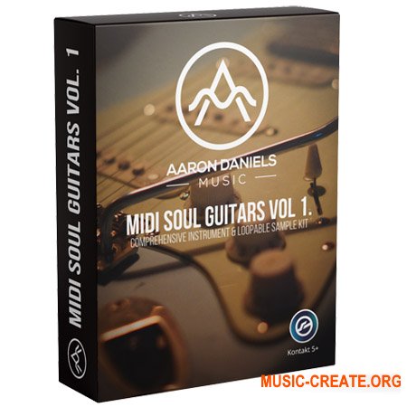 Aaron Daniels Music Midi Soul Guitar Vol. 1