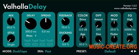 Valhalla DSP Valhalla Delay v3.