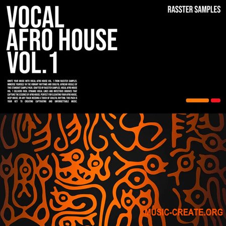 Rasster Samples Vocal Afro House Vol 1 (WAV)