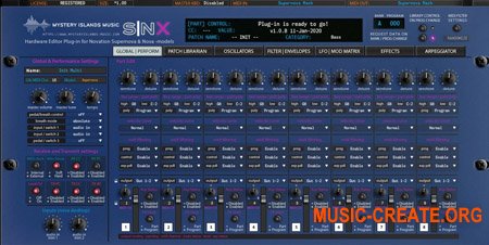 Aura Plugins Novation SNX Editor
