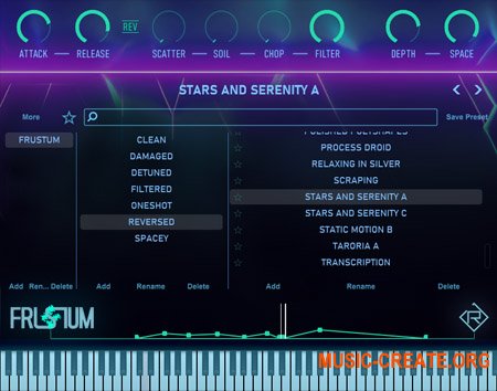 Rigid Audio Frustum