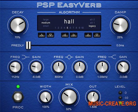 PSPaudioware PSP EasyVerb v2