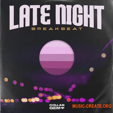 Collab Gem Late Night Breakbeat (WAV, MiDi)