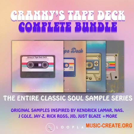 Looplair Granny's Tape Deck Complete Bundle Compositions and Stems
