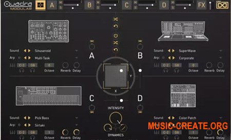 UVI Soundbank Quadra Modular