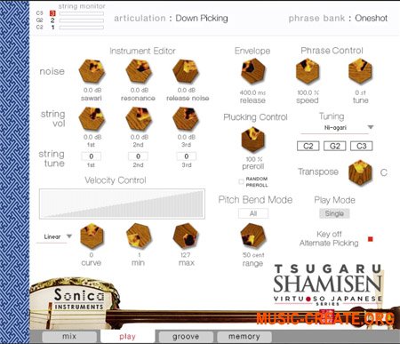 Sonica Instruments Tsugaru Shamisen