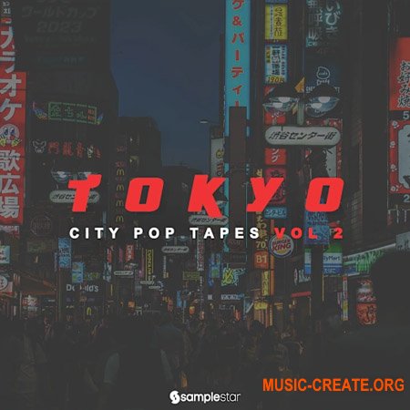 Samplestar Tokyo City Pop Tapes Vol 2 (WAV)