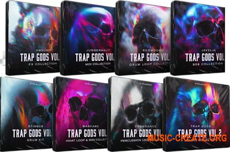 Cymatics TRAP GODS 2 (WAV, MIDI)