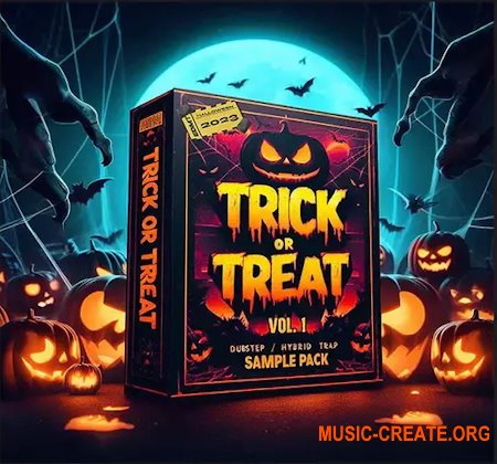 EDM Templates TRICK OR TREAT VOL.1 DUBSTEP X HYBRID TRAP SAMPLE PACK
