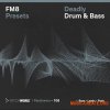 Loopmasters Patchworx 108 FM8 Deadly Drum & Bass (FM8 Presets, WAV, MIDI)