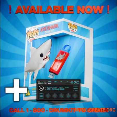 AudioVault aye.shark Drum Kit DELUXE