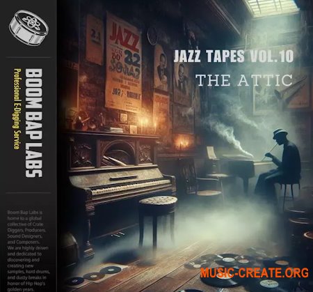 Boom Bap Labs The Attic Jazz Tapes 10 (WAV)