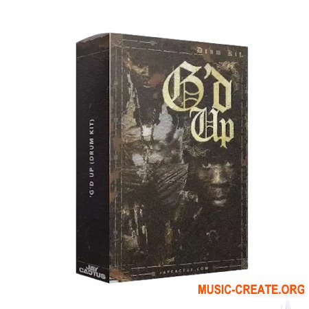 Jay Cactus G’D Up Drum Kit (WAV MiDi)
