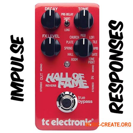 PastToFutureReverbs TC Hall Of Fame Reverb Pedal! Impulse Responses IRs