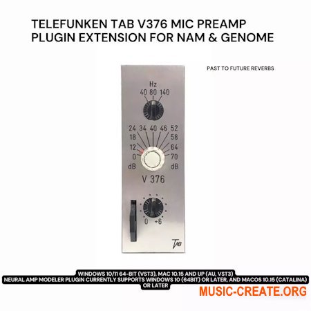 PastToFutureReverbs Telefunken Tab V376