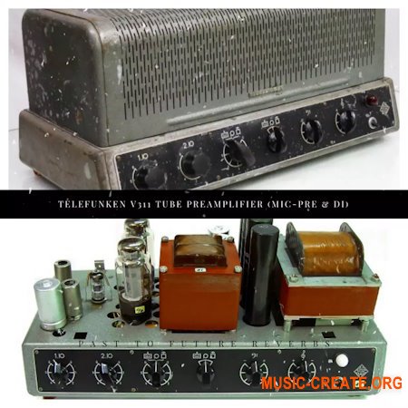 PastToFutureReverbs Telefunken V311 Tube Preamplifier! (MIC-PRE & DI) Impulse Responses IRs