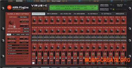Aura Plugins Access Virus Editor v25.1.24