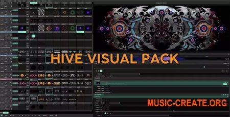 TAS Visuals HIVE Visual Pack For Resolume Arena