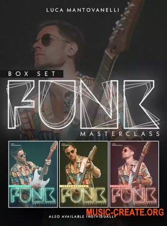 JTC Guitar Luca Mantovanelli Funk Masterclass Box Set