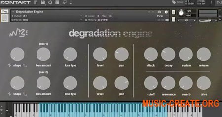 Border Audio Degradation Engine