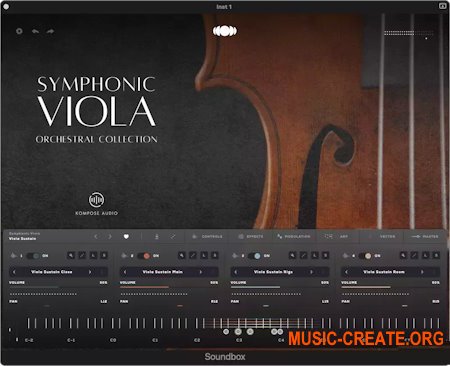 Kompose Audio Symphonic Viola Soundbox