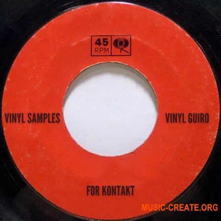 PastToFutureReverbs Vinyl Guiro Percussion for KONTAKT Vol. 2