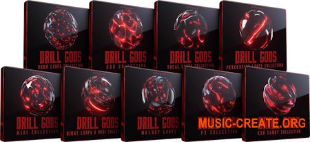 Cymatics DRILL GODS LAUNCH EDITION (WAV MIDI) Cymatics DRILL GODS LAUNCH EDITION (WAV MIDI)