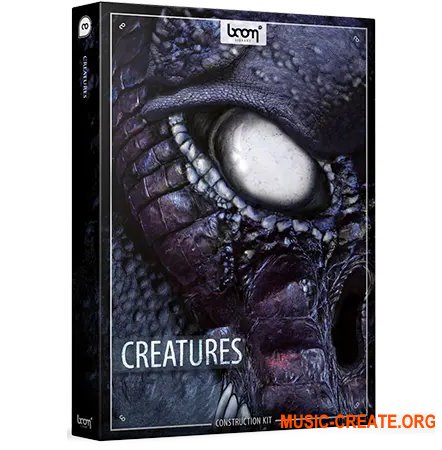 BOOM Library - Creatures Construction Kit (WAV / SCD DVD9-SONiTUS) - звуковые эффекты существ