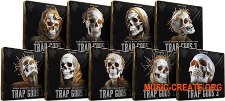 Cymatics TRAP GODS 3 LAUNCH EDITION (WAV MIDI)