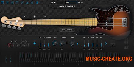 Ample Sound - ABP2 v2.0.3 Win/OSX (Team R2R) - виртуальная бас-гитара