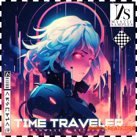 Mystic Samples Time Traveler - Synthwave (WAV MiDi)
