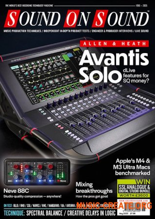 Sound On Sound UK/USA May 2025