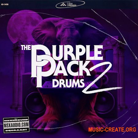 MSXII Sound The Purple Pack Drums vol.2
