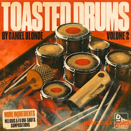 Souce Lab Audio Daniel Blonde Toasted Drums Vol.2