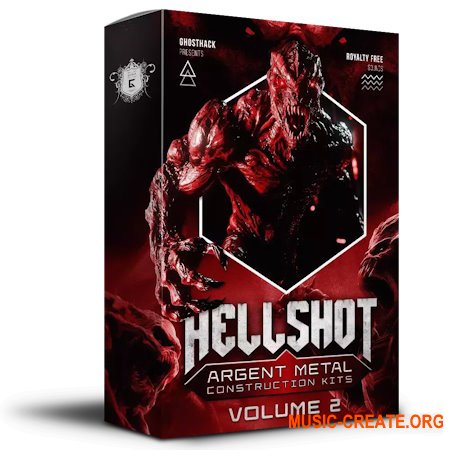 Ghosthack Hellshot 2 Argent Metal Construction Kits