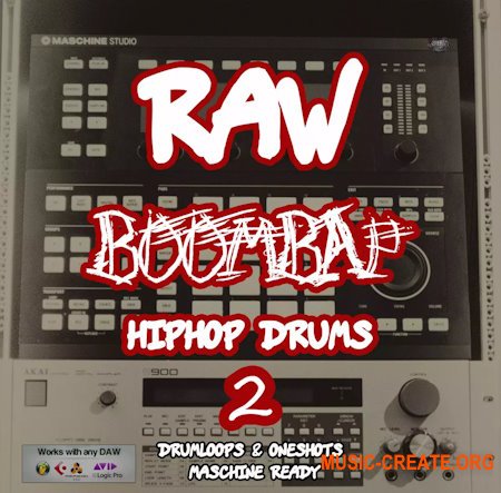 Scarebeatz Raw BoomBap HipHop Drums Vol.2